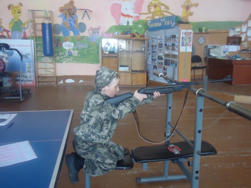 Секция по стрельбе.